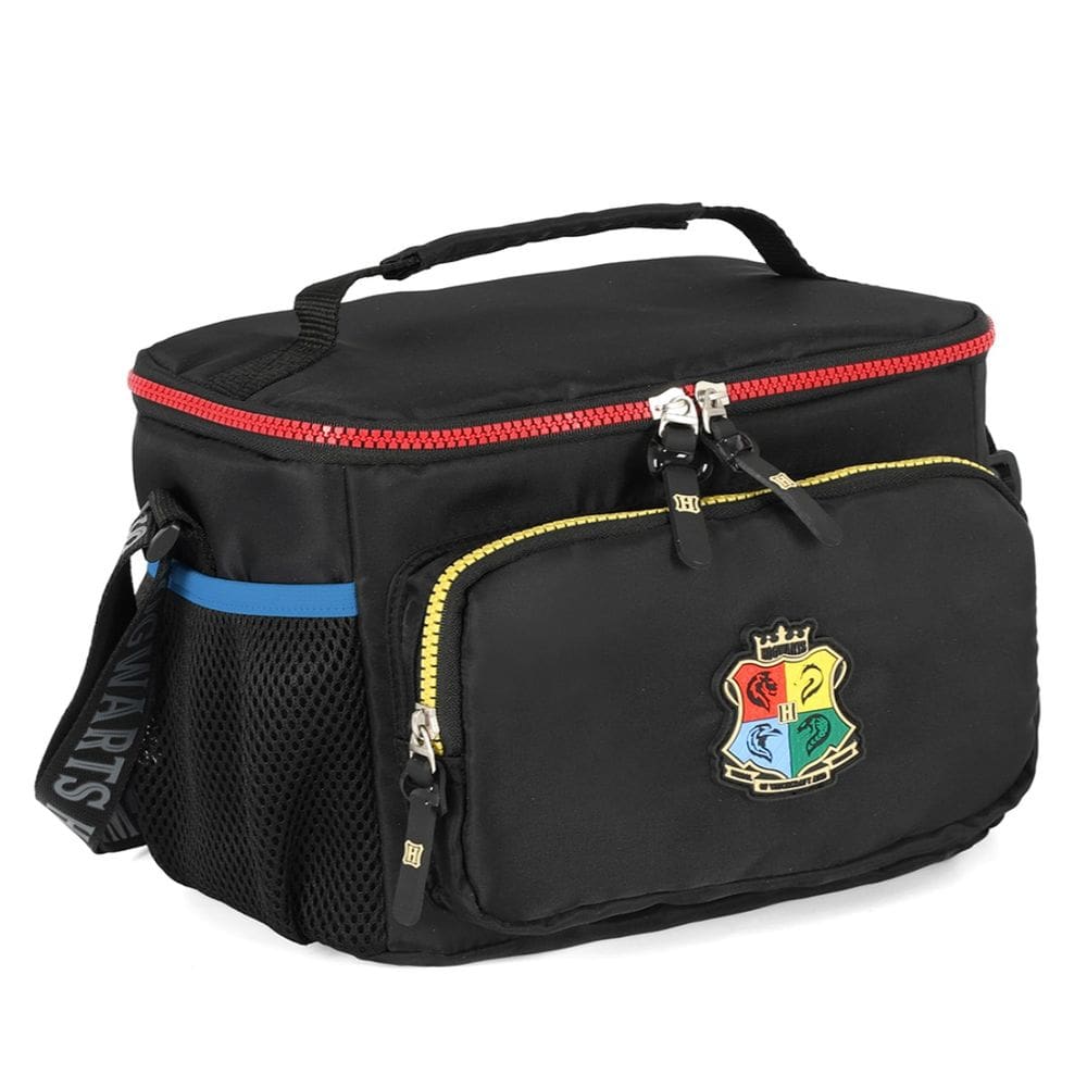 Lancheira Escolar Térmica Harry Potter Hogwarts Licenciada Preto
