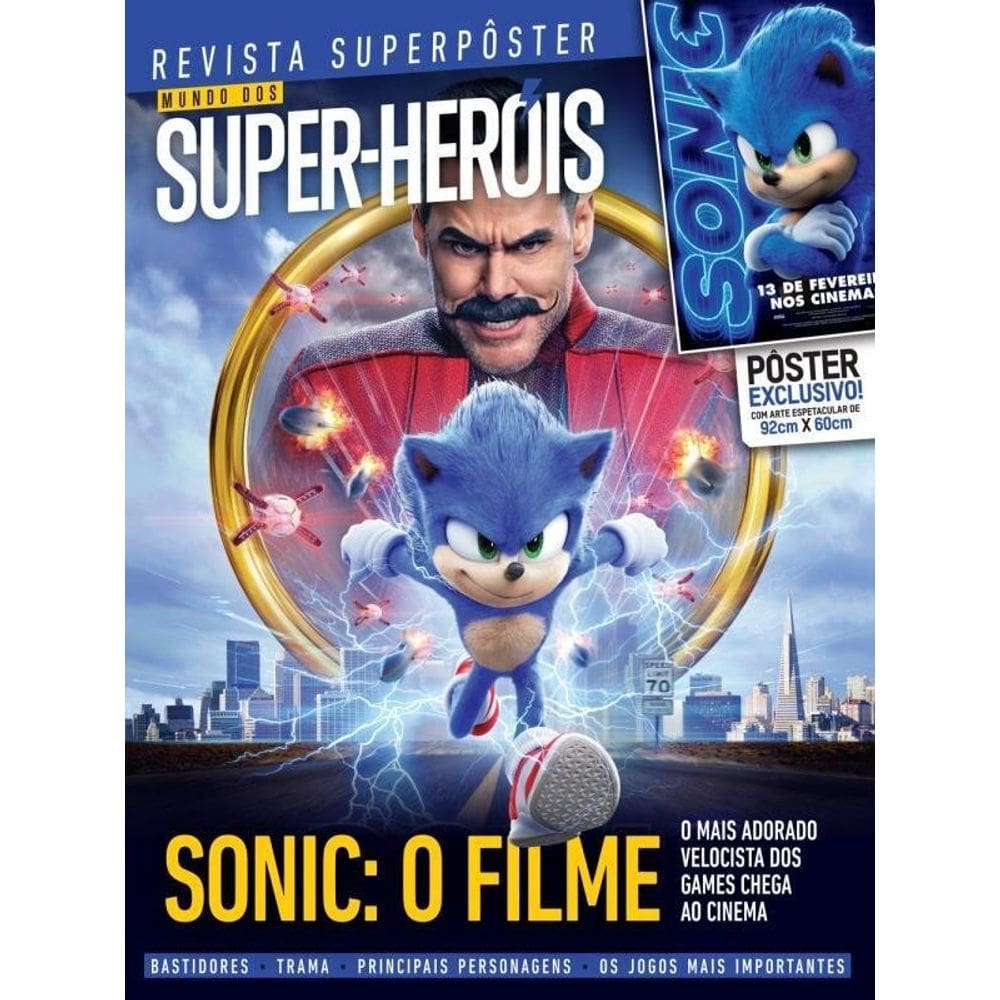 Revista Superpôster - Sonic: O Filme