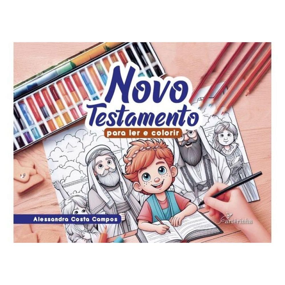 Novo Testamento Para Ler E Colorir