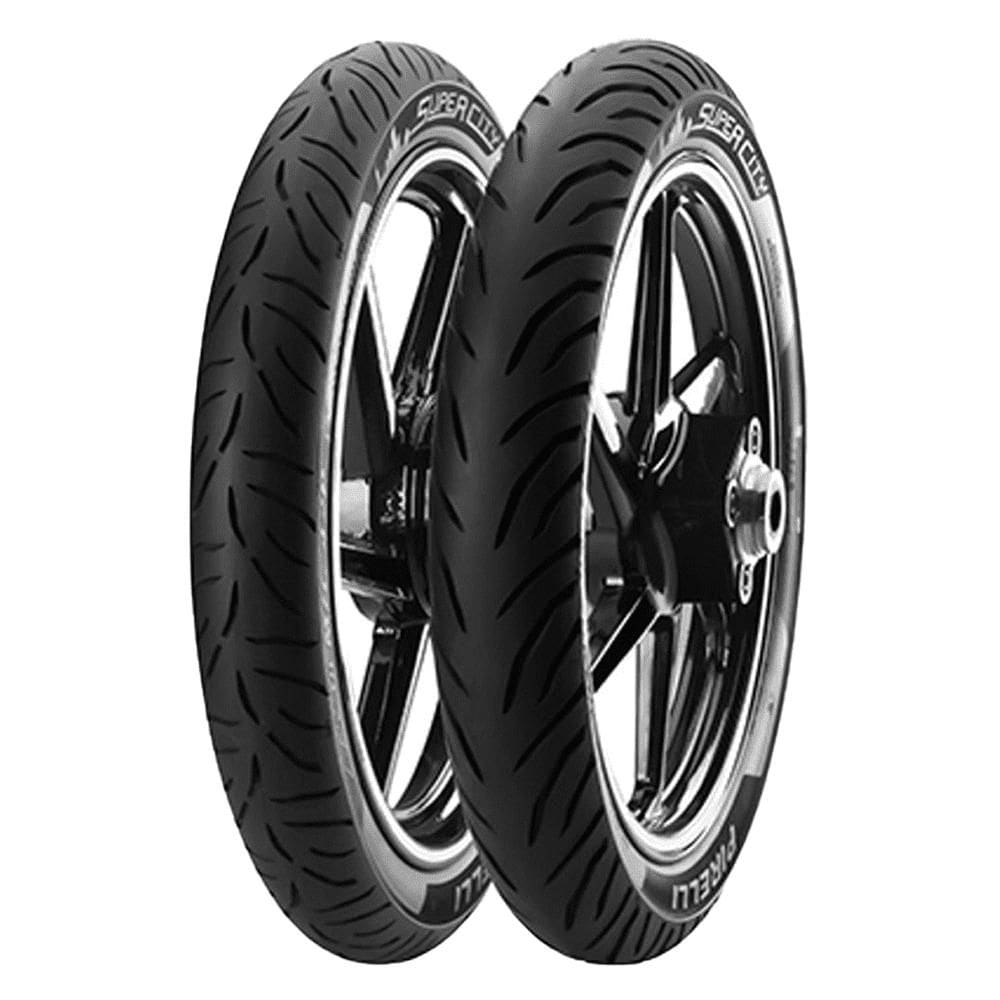 Par Pneu 90/90-18 + 275-18 Tl Super City Pirelli Cg Fan Titan Yes
