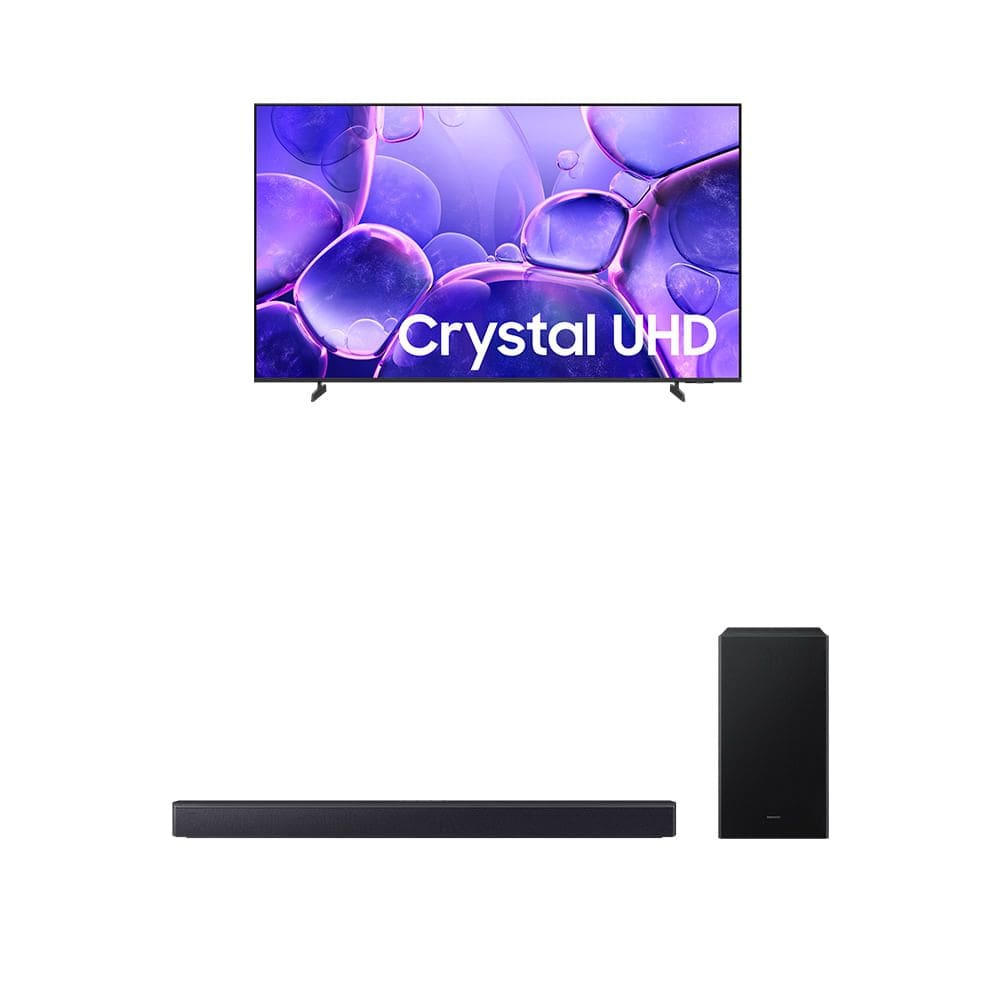 Samsung Smart TV 58” Crystal UHD 4K U8500F 2025 + Soundbar Samsung HW-B450F