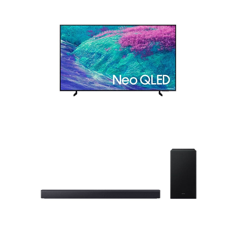 Samsung Vision AI TV 55” NEO QLED Ultra 4K QN1EF 2025 + Soundbar Samsung HW-B450F