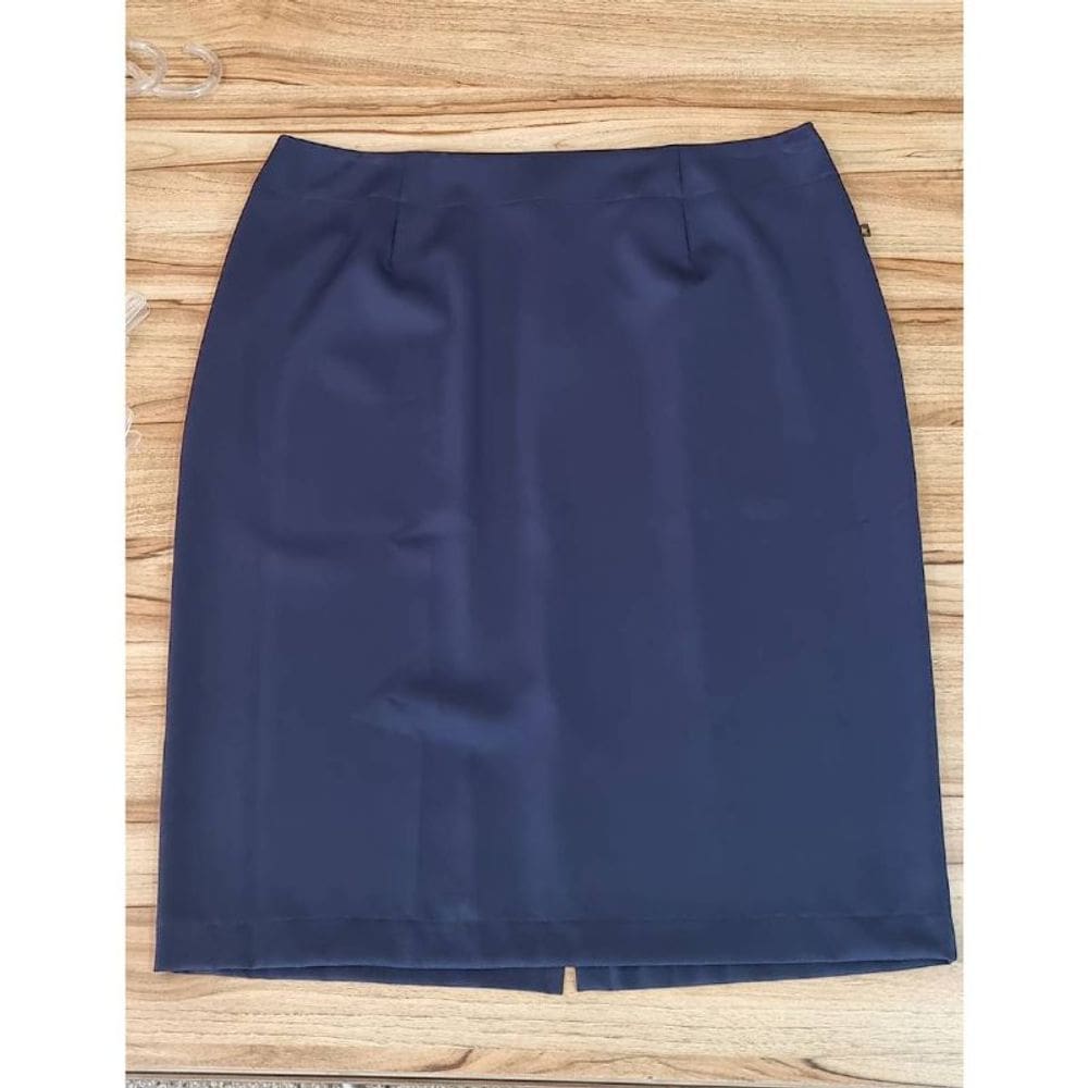 Saia Feminina Oxford Morena Luz Plus Size