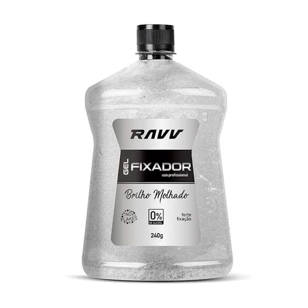 Gel Fixador Ravv Uso Brilho Molhado 240g
