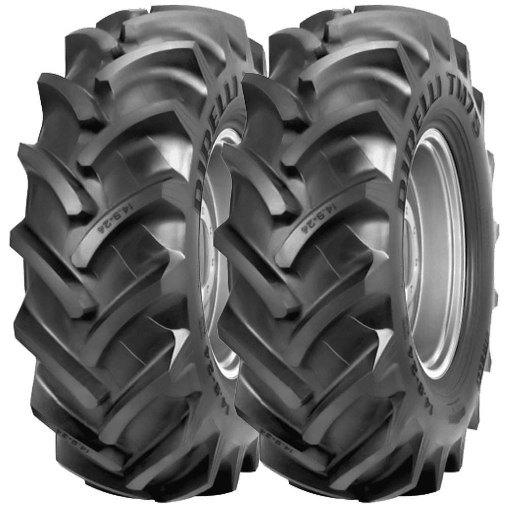 Combo 2 Pneus 250/80-18 Tubeless 12 Lonas Tm75 Pirelli