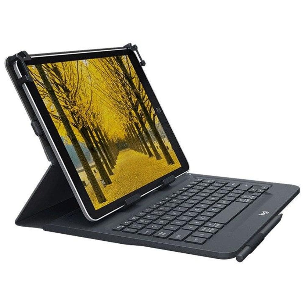 Capa Teclado Logitech iPad, Universal Folio, Preta