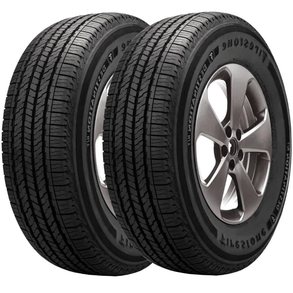 Combo 2 Pneus L200 D20 255/75r15 110S Tubeless Destination Ht Firestone