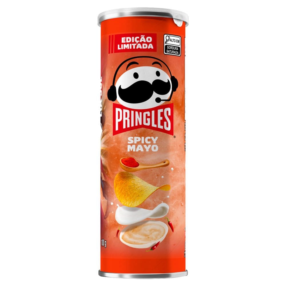 Batata Pringles Spicy Mayo Edição Limitada 100g