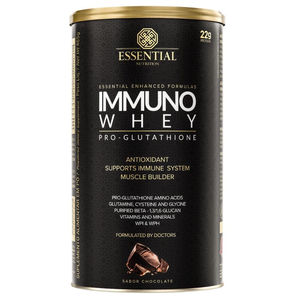 Immuno Whey Essential Nutrition Pro-Glutathione Sabor Chocolate 465g