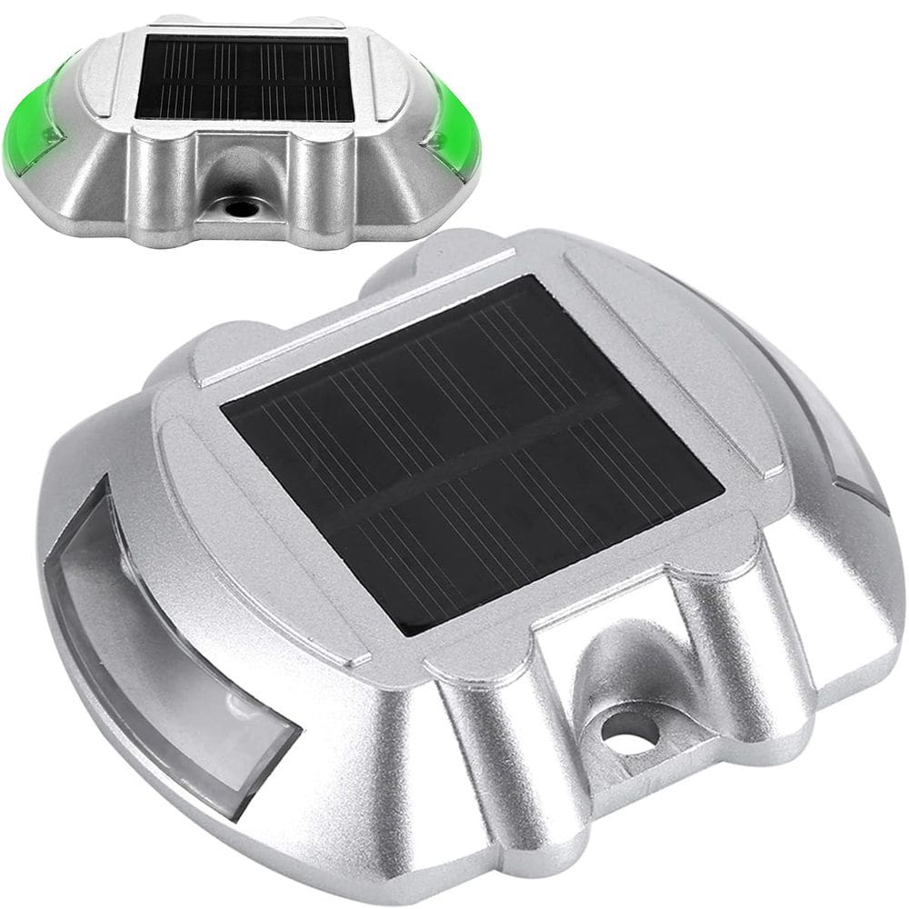 Tacha Solar Olho De Gato Sinalizaçao Viaria Rodovia Obra Estrada Avenida Pista Trafego Veiculos Led Iluminaçao Segurança