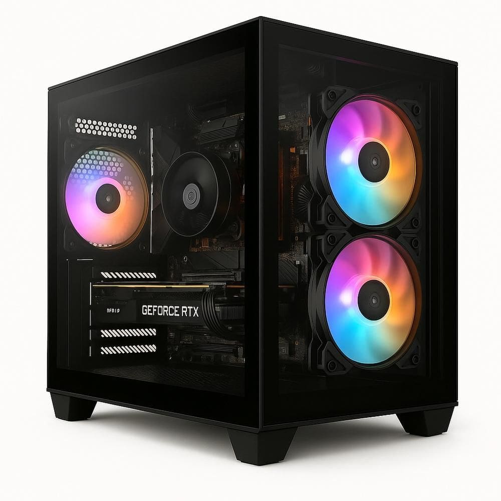 PC Gamer Skill Apex Series, AMD Ryzen 5 5500, Radeon RX 580 8GB, 16GB DDR4, SSD 1TB M.2, Preto SAS006