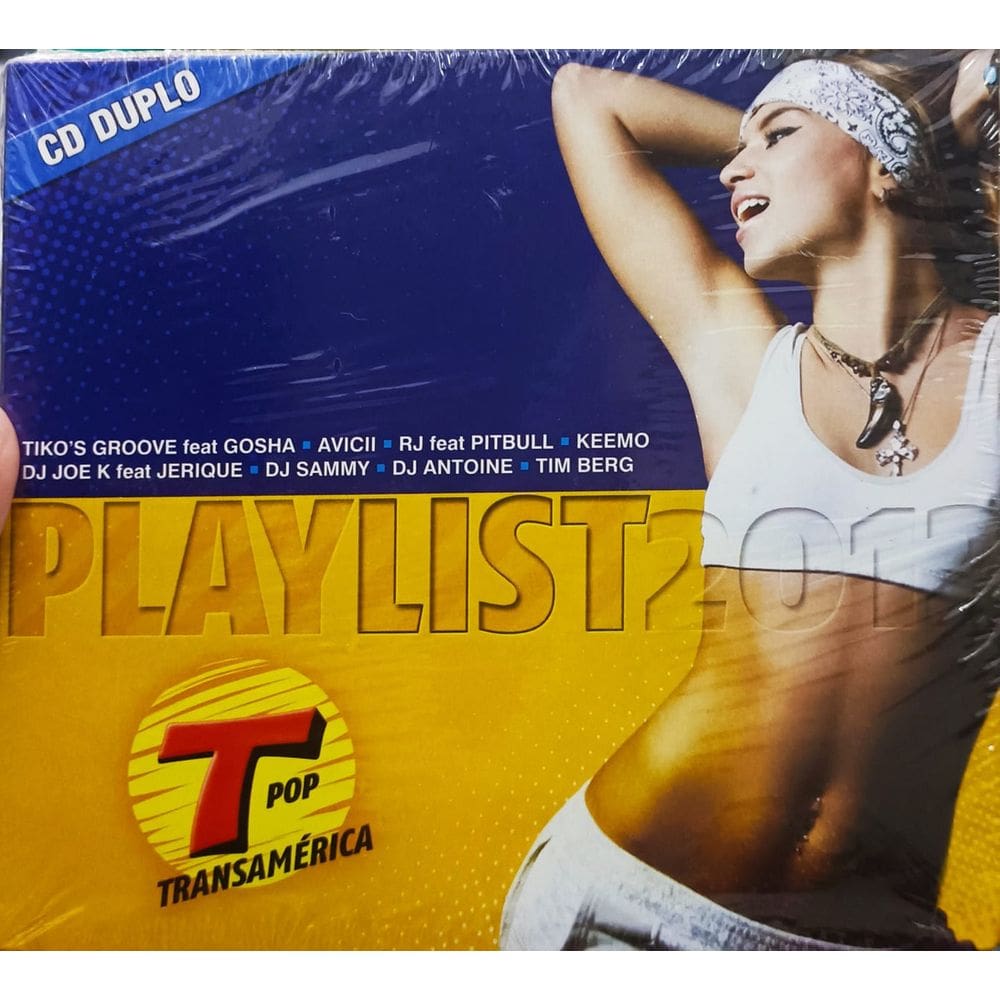CD Playlist 2012 Transamérica Pop - Digipack  (Duplo)
