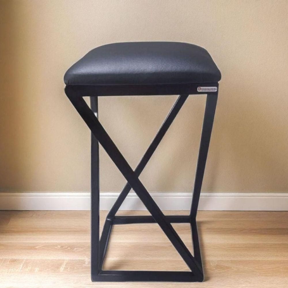 Banqueta Varanda Reforçado Resistente Industrial Preto