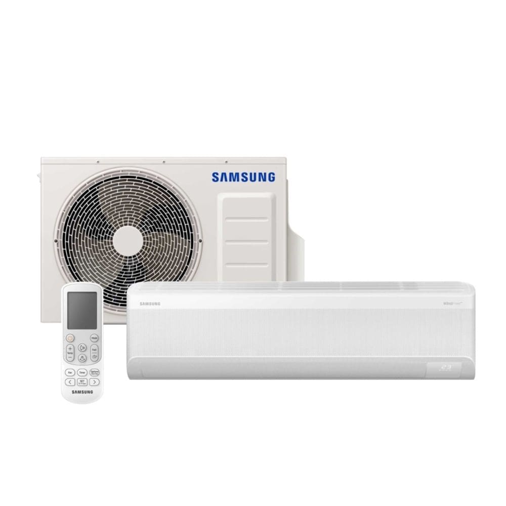 Ar Condicionado Split Inverter Samsung WindFree AI 18000 BTU/h Quente e Frio AR60F18C1AWNAZ - 220 Volts