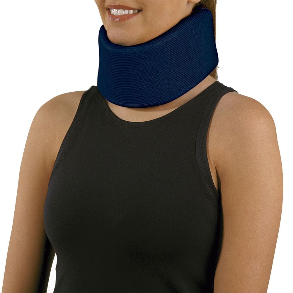 Colar Cervical de Espuma Leve Mercur Azul Tamanho G com 1 Unidade