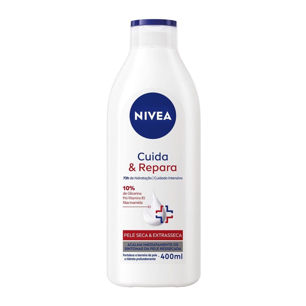 Loção Hidratante Nivea Cuida e Repara 400ml