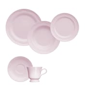 Jogo Jantar Chá 20 Peças Cottage Rosa Germer Porcelanas