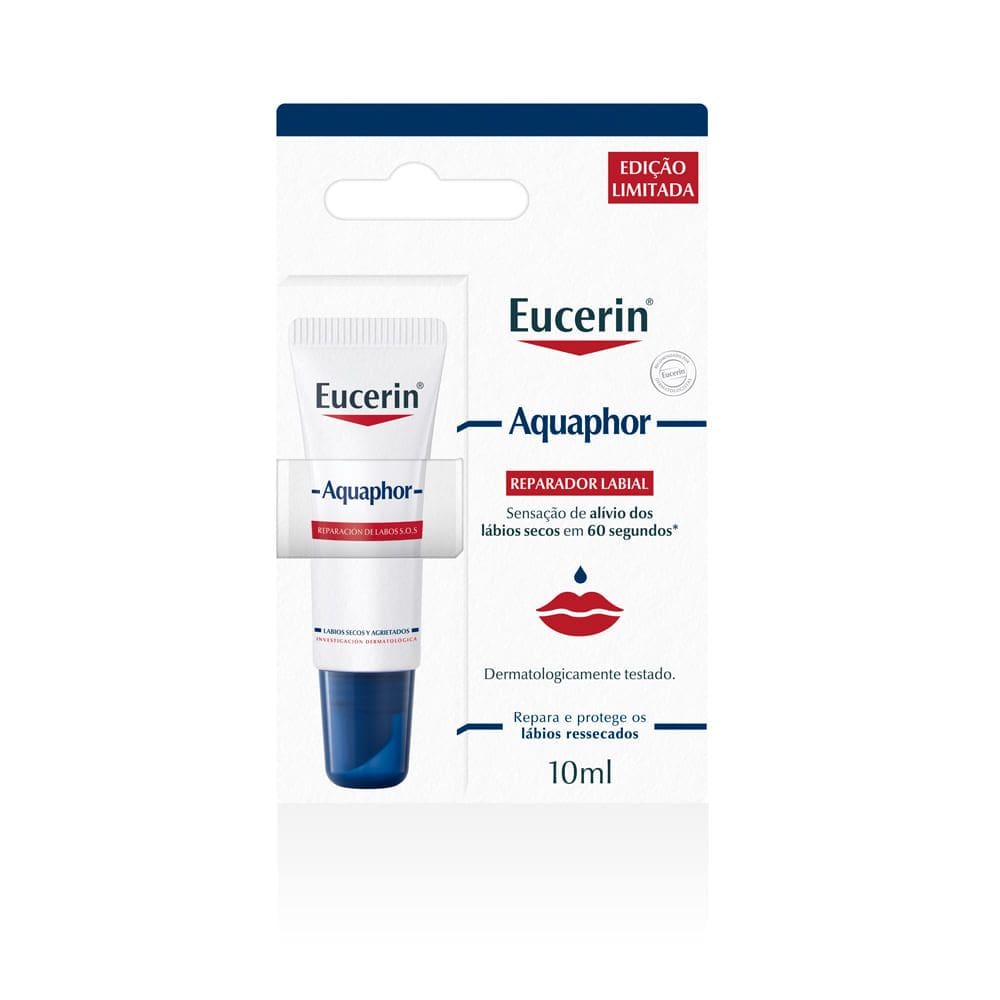 Reparador Labial Eucerin Aquapor Edição Limitada 10ml