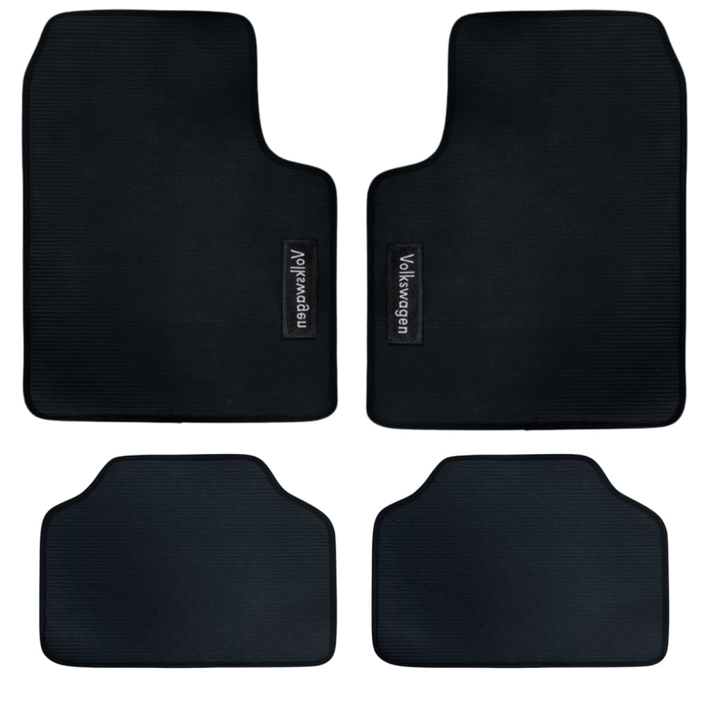 Jogo Tapete Universal Borracha Automotivo 4 Peças