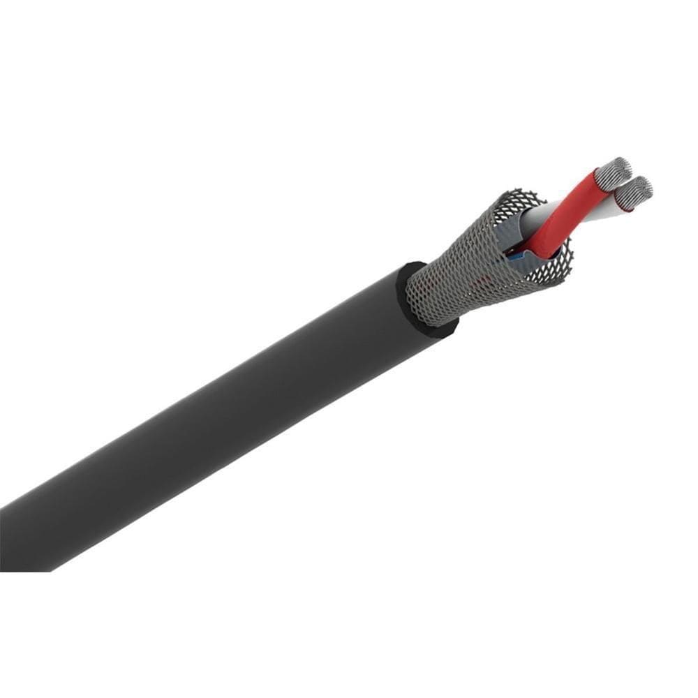 Cabo De Microfone X30 0,30 Mm 100 Metros Preto