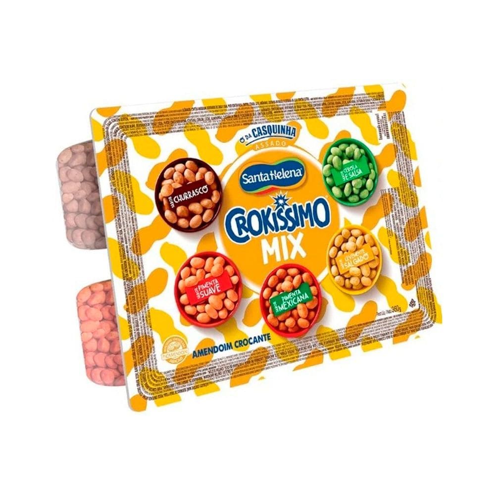 Amendoim Crocante Santa Helena Crokissimo Mix 360g