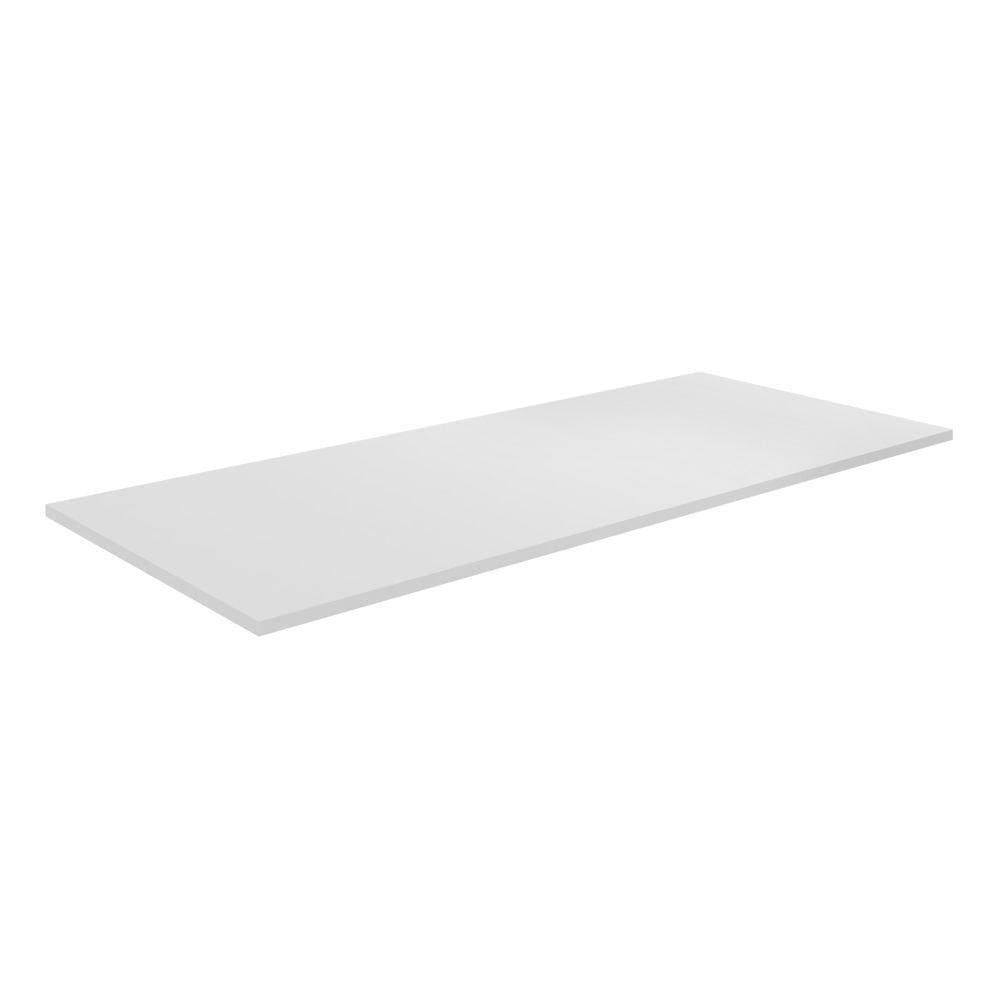 Tampo Balcão Gabinete De Cozinha 120cm 100% Mdf Branco - Abmaza