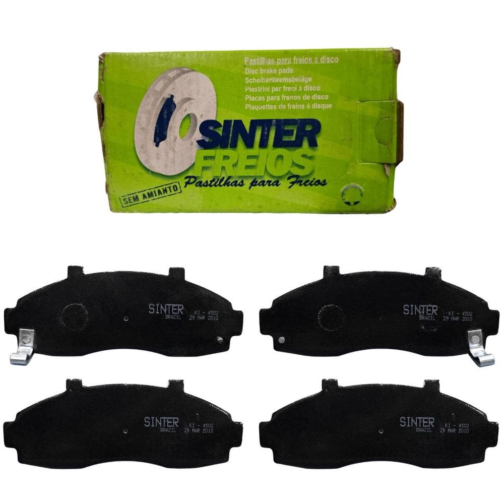 Jogo de Pastilhas de Freio Dianteira Sinter Freios KI-4502