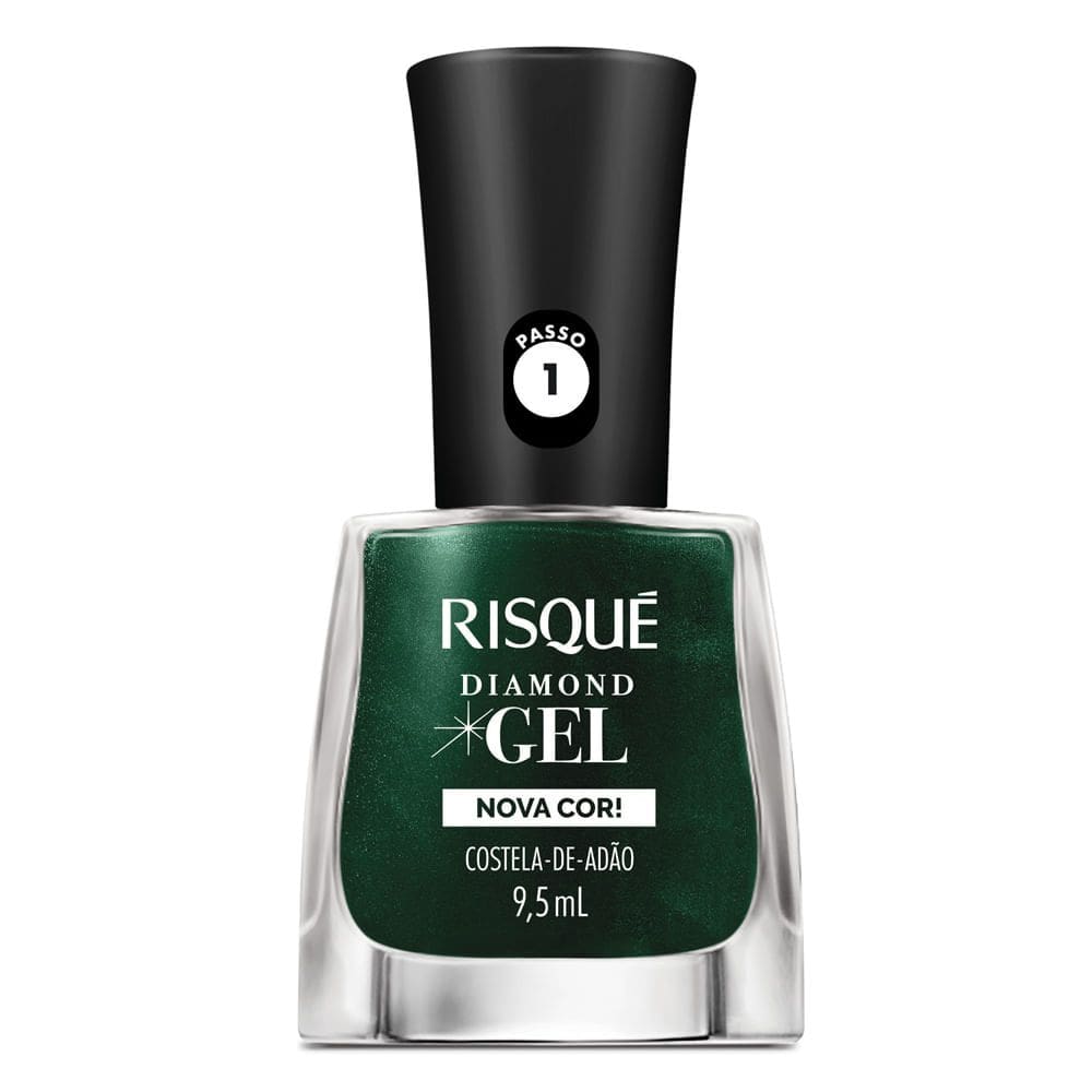 Esmalte Risqué Diamond Gel Nova Cor Costela de Adão 9,5ml