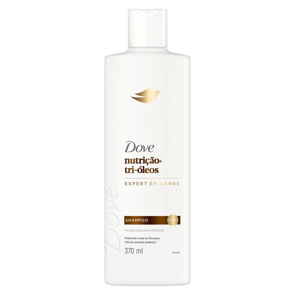 Shampoo Dove Nutrição Tri-Óleos 370ml