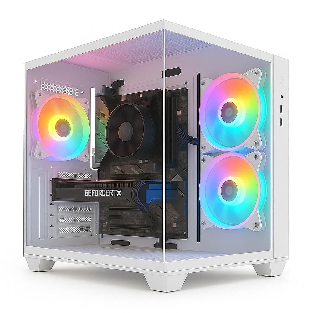 PC Gamer Skill Aquarium, AMD Ryzen 7 5700G, 16GB 3200MHz, Geforce RTX 3050 8GB, SSD 512GB M.2,Branco SKA069