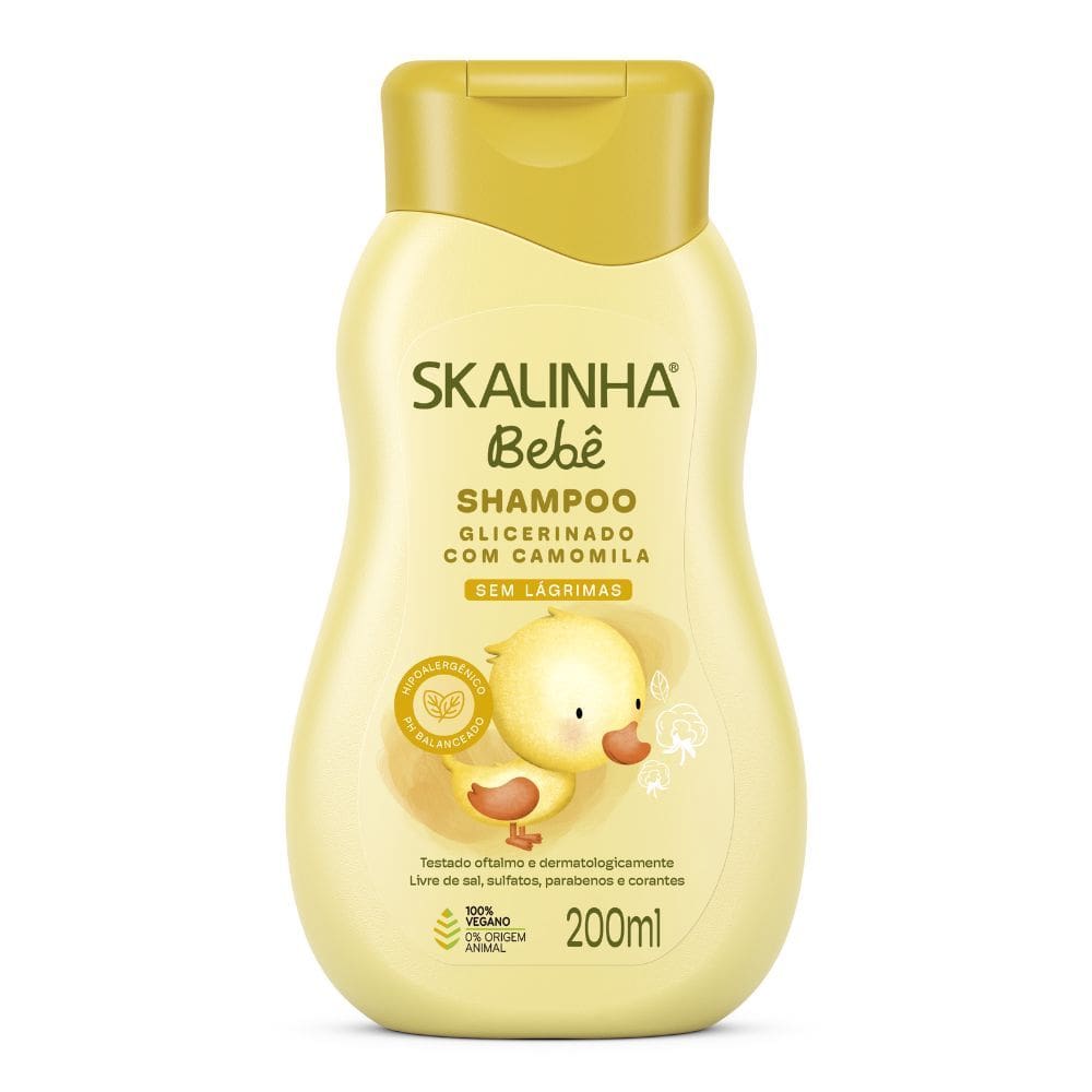 Shampoo Skalinha Bebê Camomila 200ml