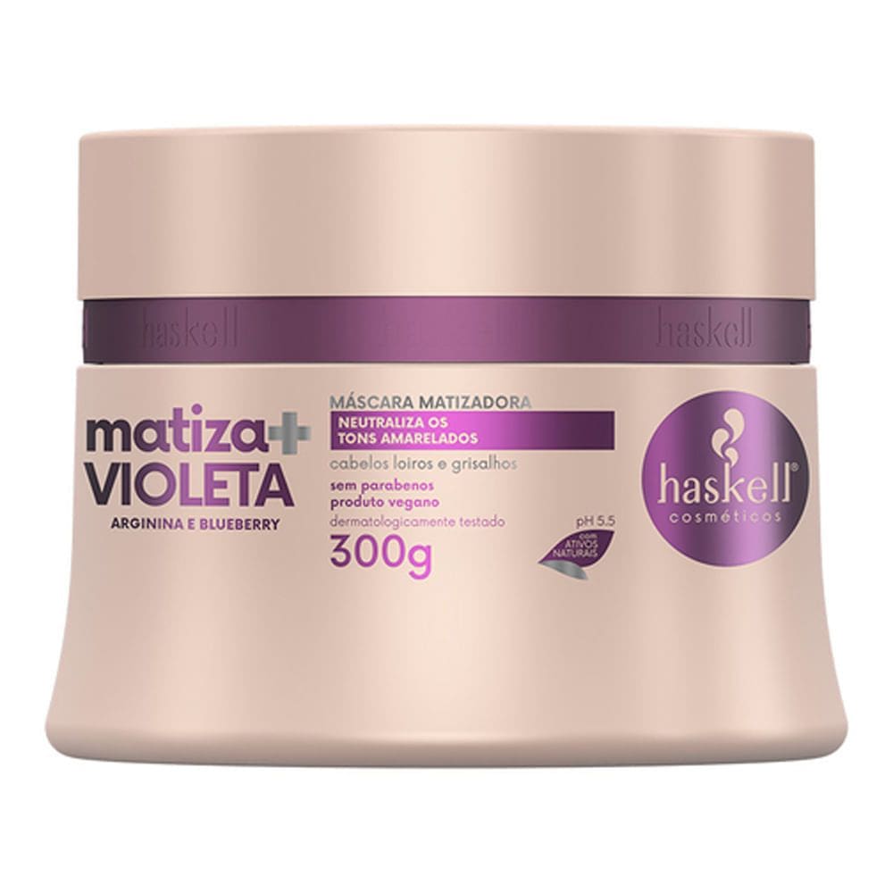Máscara Matizadora Haskell Matiza+ Violeta 300g