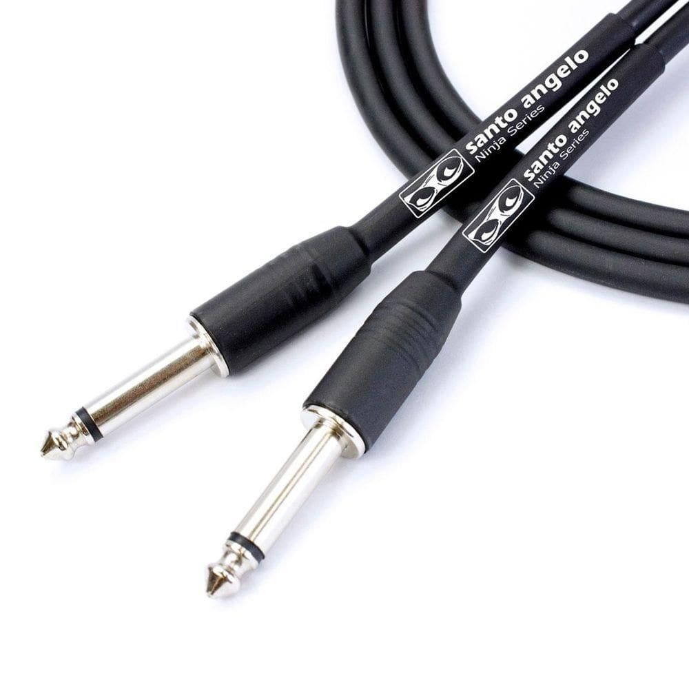 Cabo De Guitarra Ninja Cable 0,20 Mm P10-p10 03ft 91 Cm