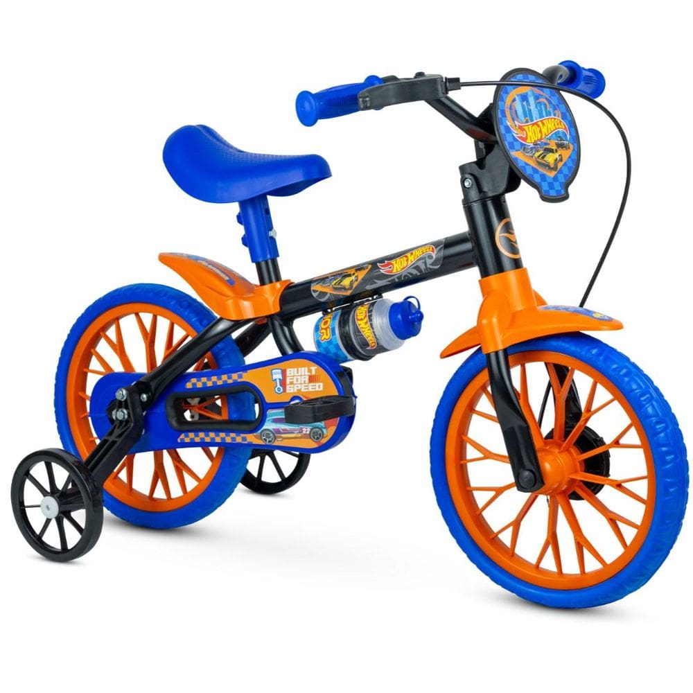 Bicicleta Hot Wheels Aro 12 Infantil Nathor