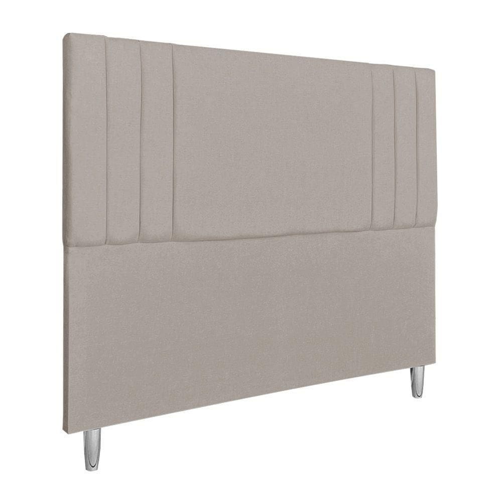 Cabeceira Solteiro 0,90m Viena Linho Cor: Capuccino