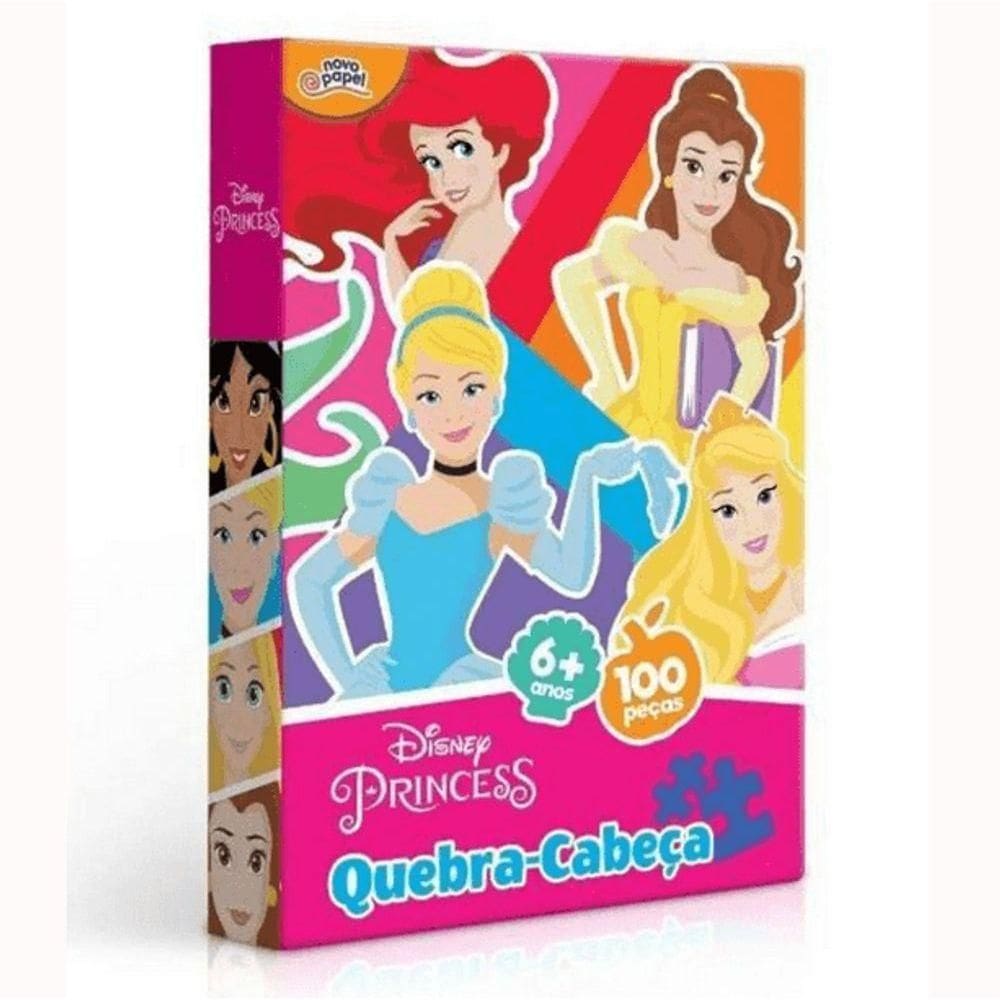 Puzzle Princesas Disney - 100 Peças - Toyster