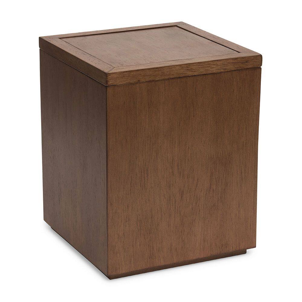 Lixeira em Madeira Marrom 26cm 10 Litros 21258 Mart