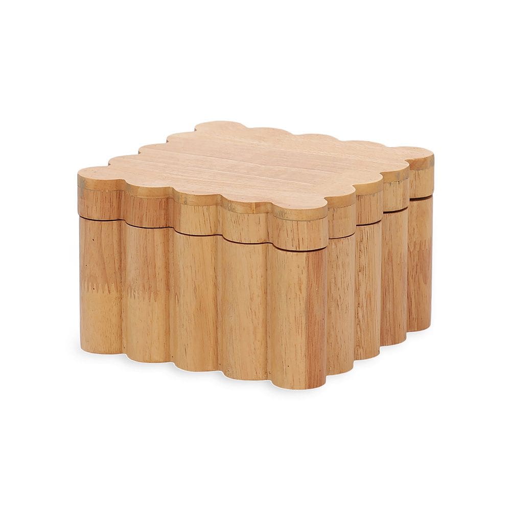 Caixa Decorativa em Madeira 16cm 19297P Mart