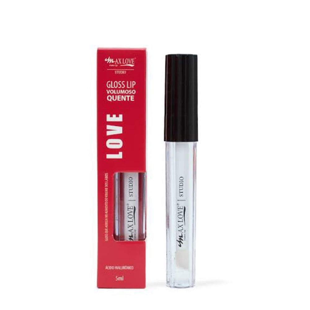Gloss Lip Volumoso Gelado Max Love Aumenta a Boca