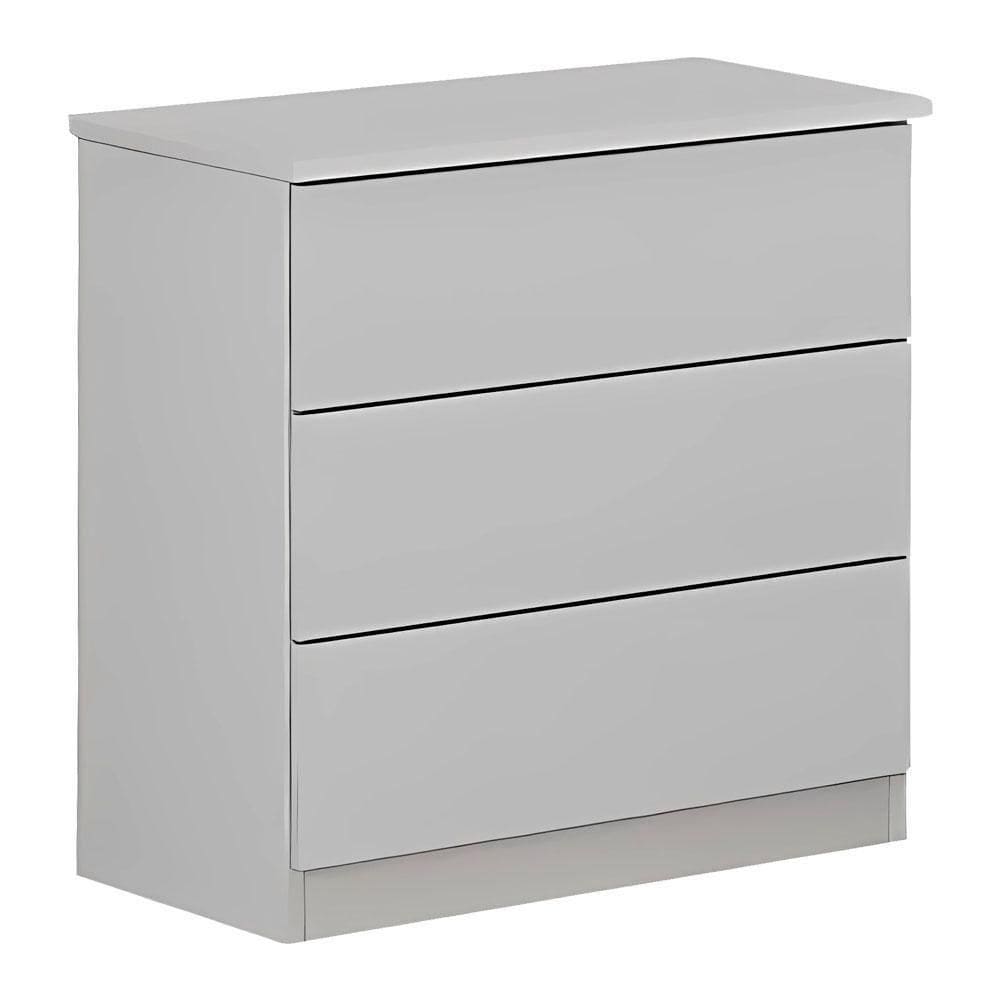 Mesa De Cabeceira 3 Gavetas Valverde Branco