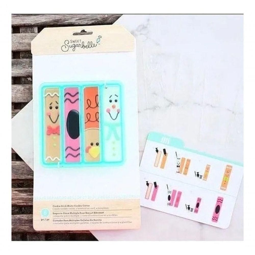 Multi Cortador De Biscoitos+Stencil Sweet Sugarbelle Natal