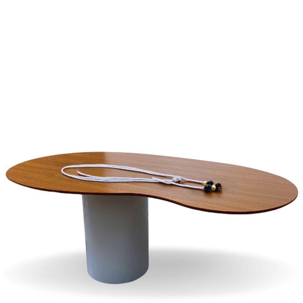 Mesa Organica Bean Laca+freijo