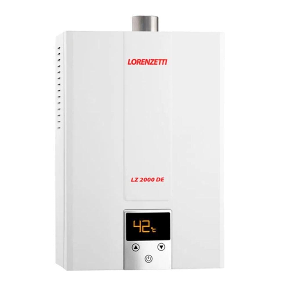 Aquecedor De água A Gás Lz 2000de-b Digital Glp (gás Liquefeito De Petróleo) Lorenzetti