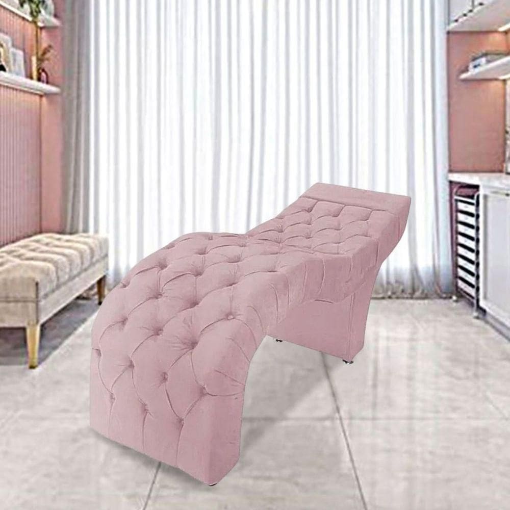 Maca Estofada Estética Cílios Salão Spa Veludo Vivian Rosê