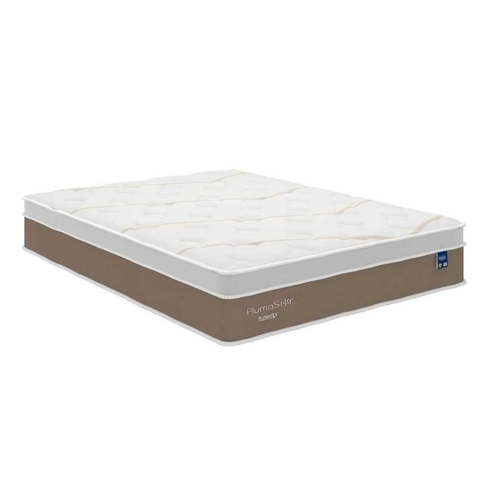 Colchão Queen Molas Ensacadas Plumastar Euro Pillow (158x198x33) - Plumatex