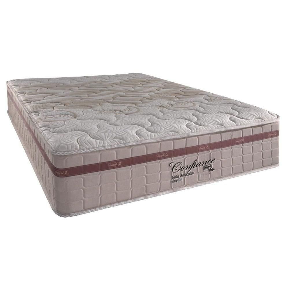 Colchão King Molas Ensacadas Confiance Visco (193x203x30) - D Angelis