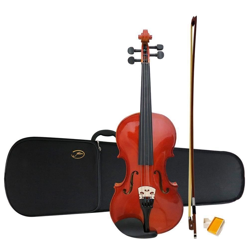 Viola Clássica De Arco Al 1310 3-4 Alan Com Case Arco Breu Cavalete [f097]
