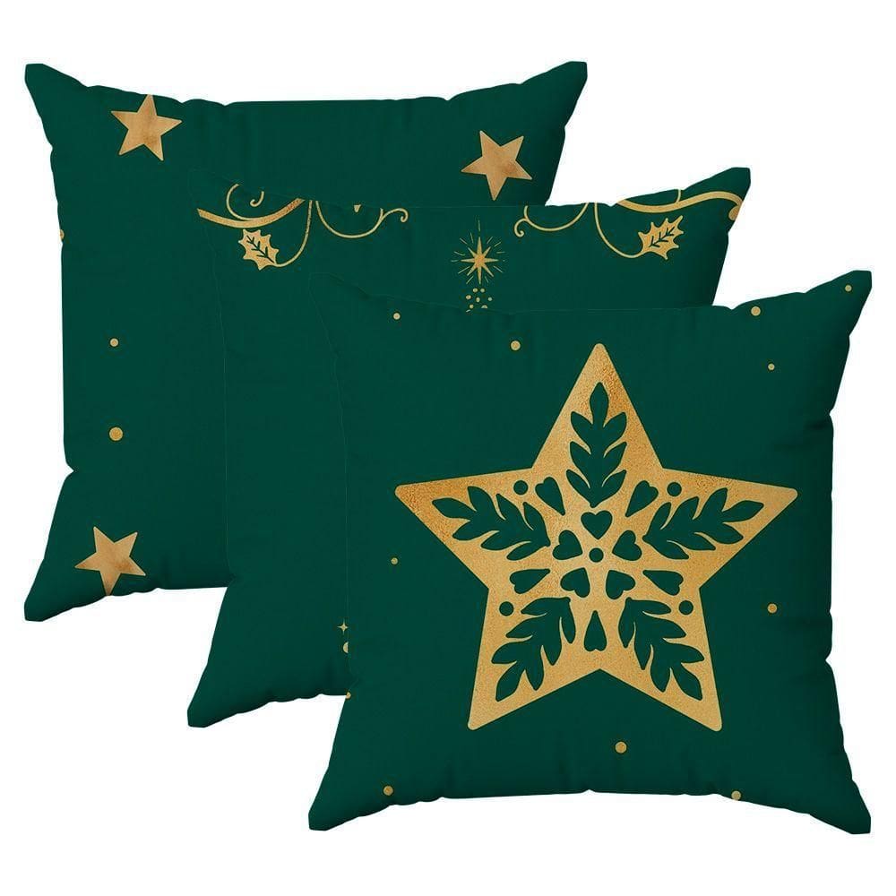 Kit 3 Capas Almofadas Caminho Das Estrelas 45x45 Id Decor