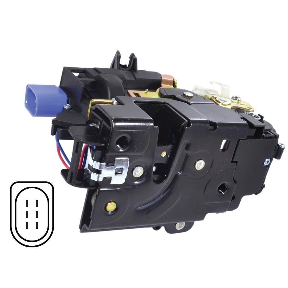 Fechadura Porta Tras Lado Direito Polo Hatch Polo Sedan [f103]