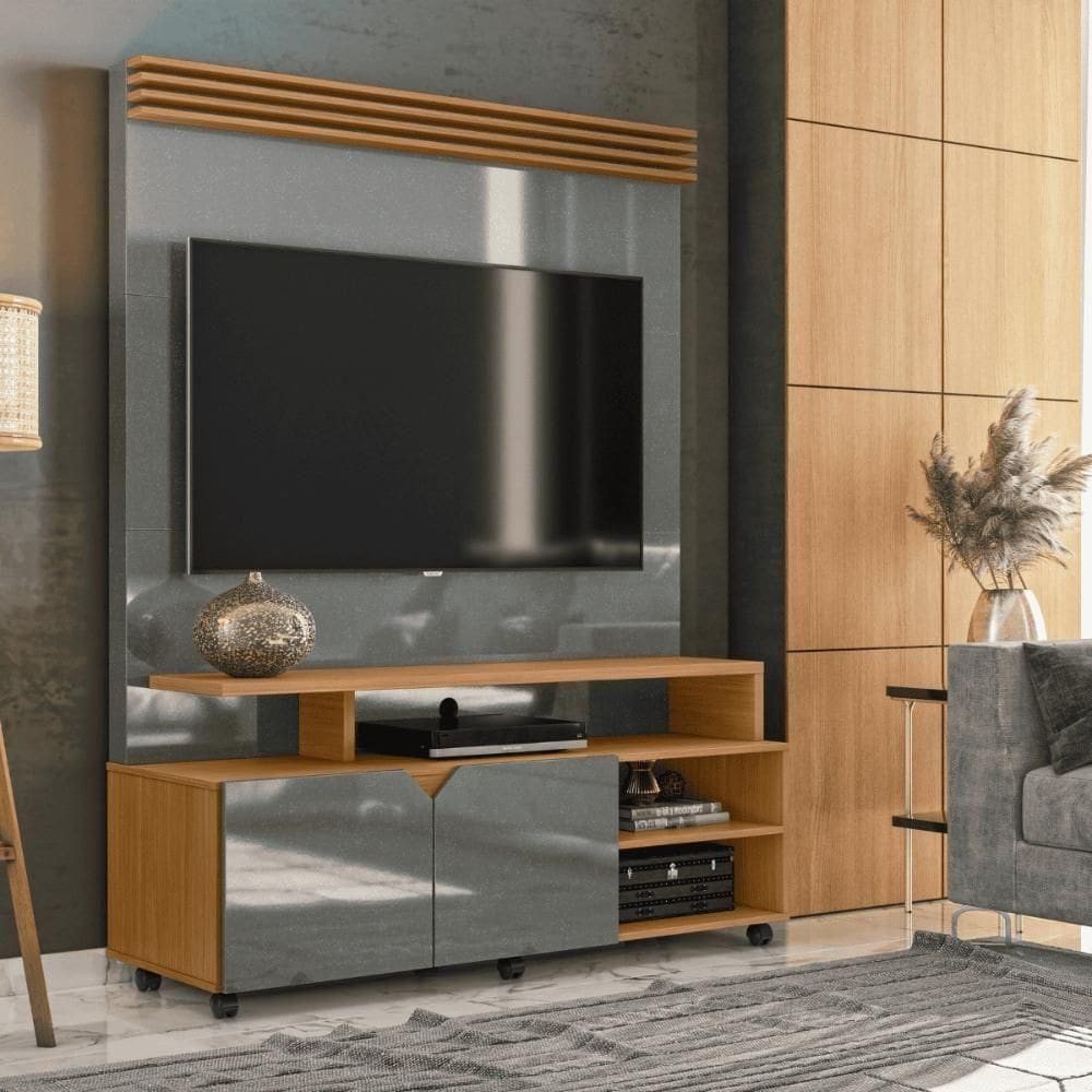 Painel Suporte Timbu Cinza Perolizado-tauari